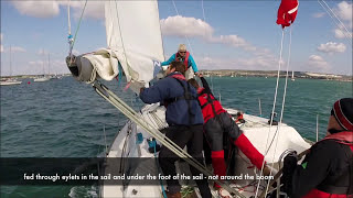 Reefing Under Sail